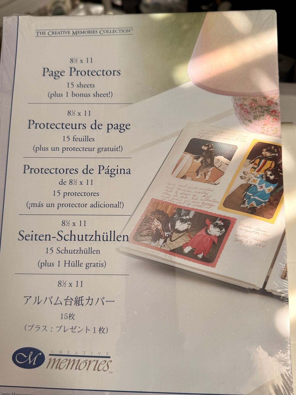 Creative Memories 8-1/2x11 Pocket pages -12 Pack